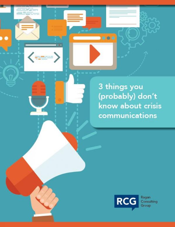 3 things you (probably) don’t know about crisis communications