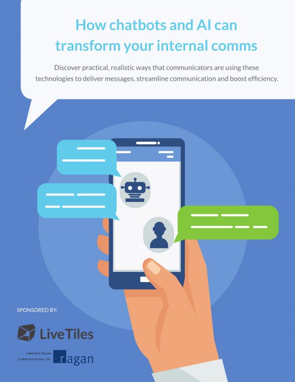 How chatbots and AI can transform your internal comms