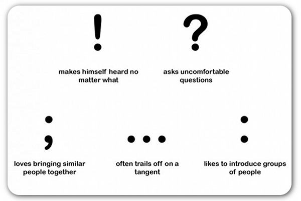 The Personalities Of Various Punctuation Marks PR Daily