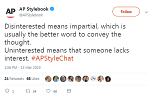 AP style rules for commonly confused words