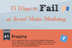 Infographic: 15 guaranteed ways to repel your social media audience