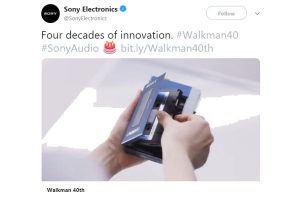 Mining the nostalgia trend, Sony celebrates 40 years of Walkman