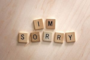 Writing an apology? Follow the KISS rule: Keep it short and sincere