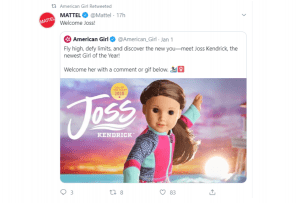 Mattel introduces American Girl with hearing loss, U-Haul shuns new hires who use nicotine, and Spotify bans political ads