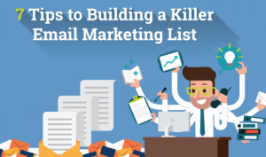 Infographic: 7 tips for expanding your email list