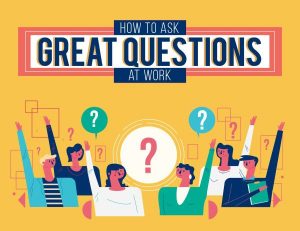Infographic: Why and how you should pose questions at work