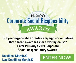Don’t miss this Friday’s Corporate Social Responsibility Awards deadline