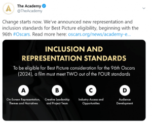 The Motion Picture Academy touts ‘Best Picture’ inclusion standards, Netflix eyes a return to the office, and Mattel debuts ‘Dia de Muertos’ Barbie