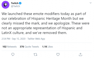 Twitch removes Hispanic Heritage Month emoticons, YouTube ‘Shorts’ to compete with TikTok, and McDonald’s offers ‘spicesurance’ and free McNuggets