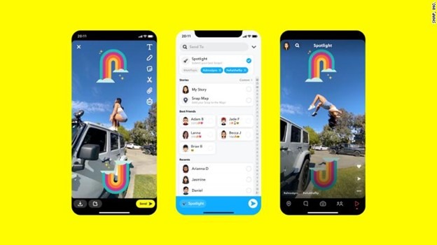 Snapchat-copies-TikTok