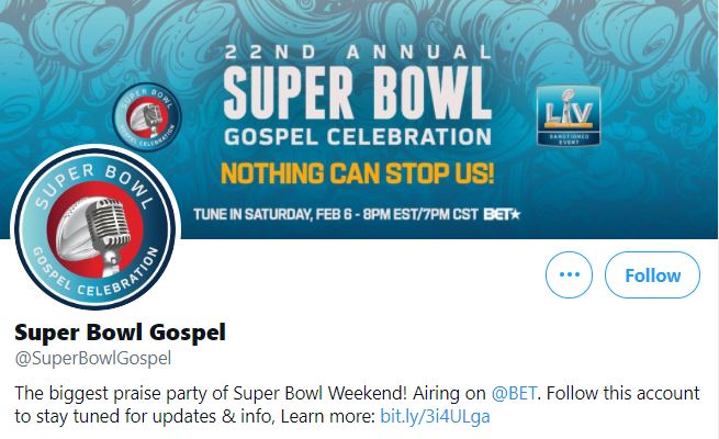 super bowl gospel celebration 2021