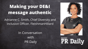 Video: FleishmanHillard’s Adrianne Smith on what makes inclusion authentic