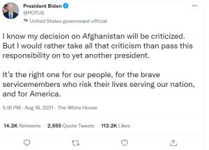 Biden addresses the nation on Afghanistan collapse, companies fail to protect emails from cyberattacks, and Snopes responds to plagiarism scandal