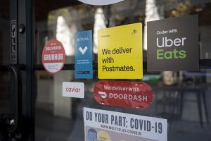 Grubhub and DoorDash support NYC delivery worker laws, income bracket predicts comfort traveling during pandemic, and Wikimedia’s new CEO looks to fight disinformation