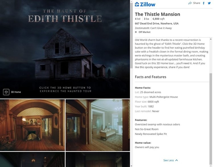 Zillow-Haunted-House