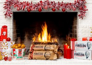 Kentucky Fried Chicken’s obscurely scented fire logs sell out within hours