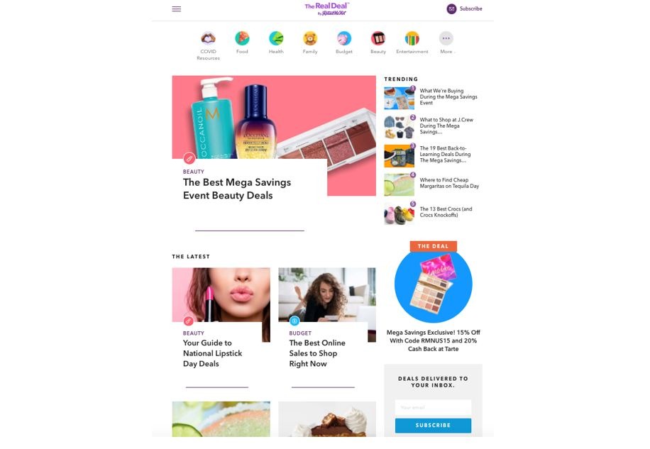 RetailMeNot’s revamped blog increases site traffic by 55%, attracts new