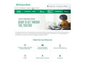 Citizens Bank creates financial resource center, attracting high traffic numbers and low bounce rates