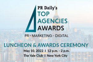 Congratulations to PR Daily’s Top Agencies Awards winners