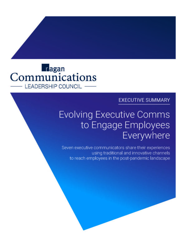 Evolving Executive Comms to Engage Employees Everywhere