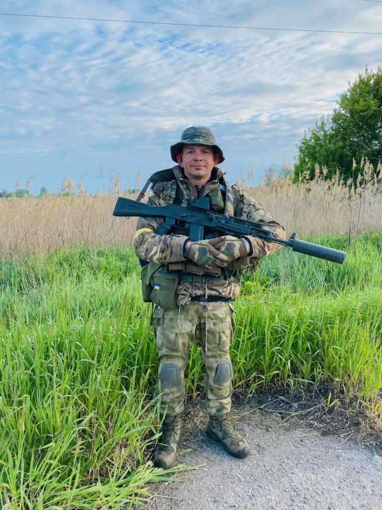 Volodymyr Dehtyarov fights in the Russian war against Ukraine