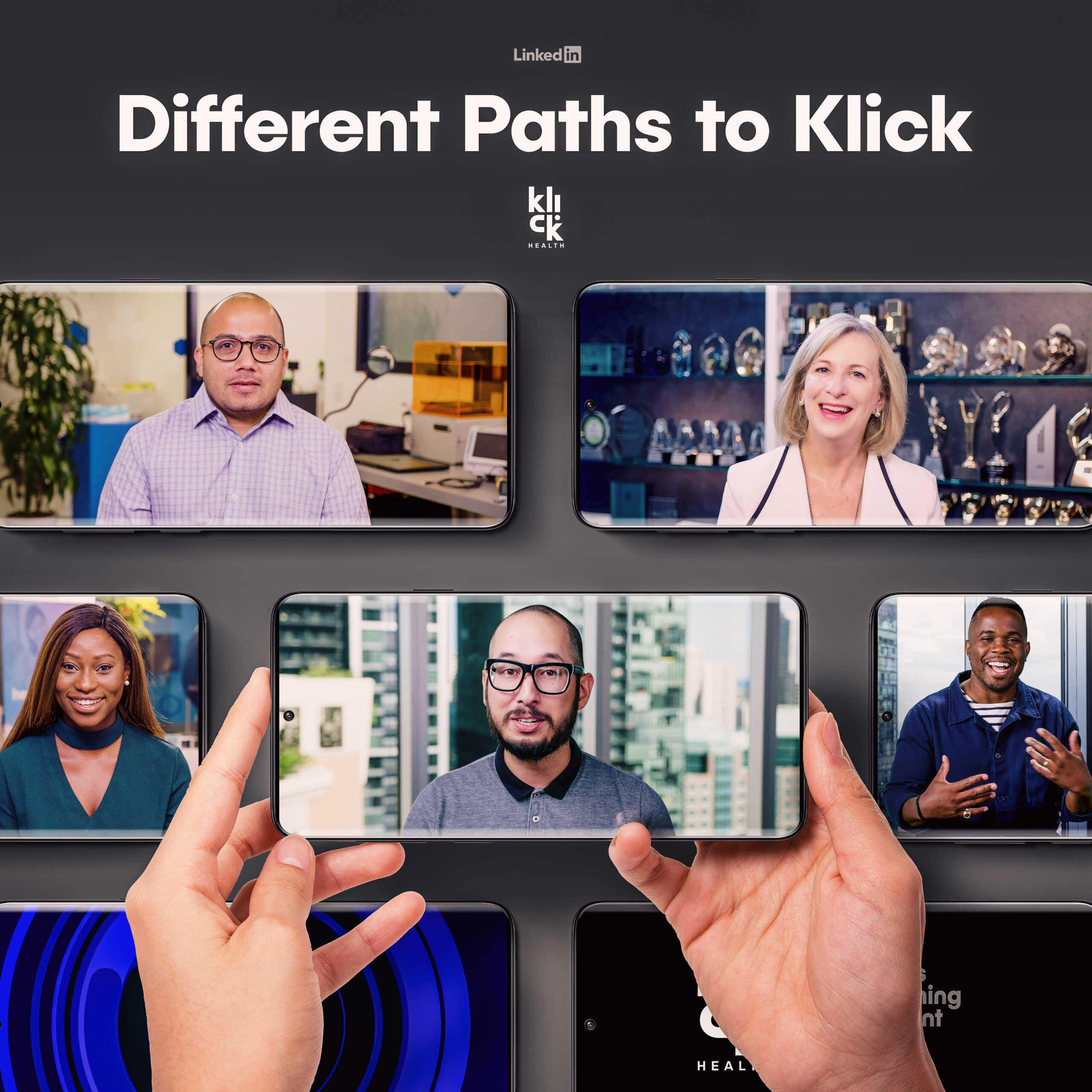 Different Paths to Klick is an award-winning recruitment video series