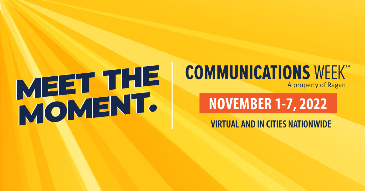 Communications Week 2022 announces its theme