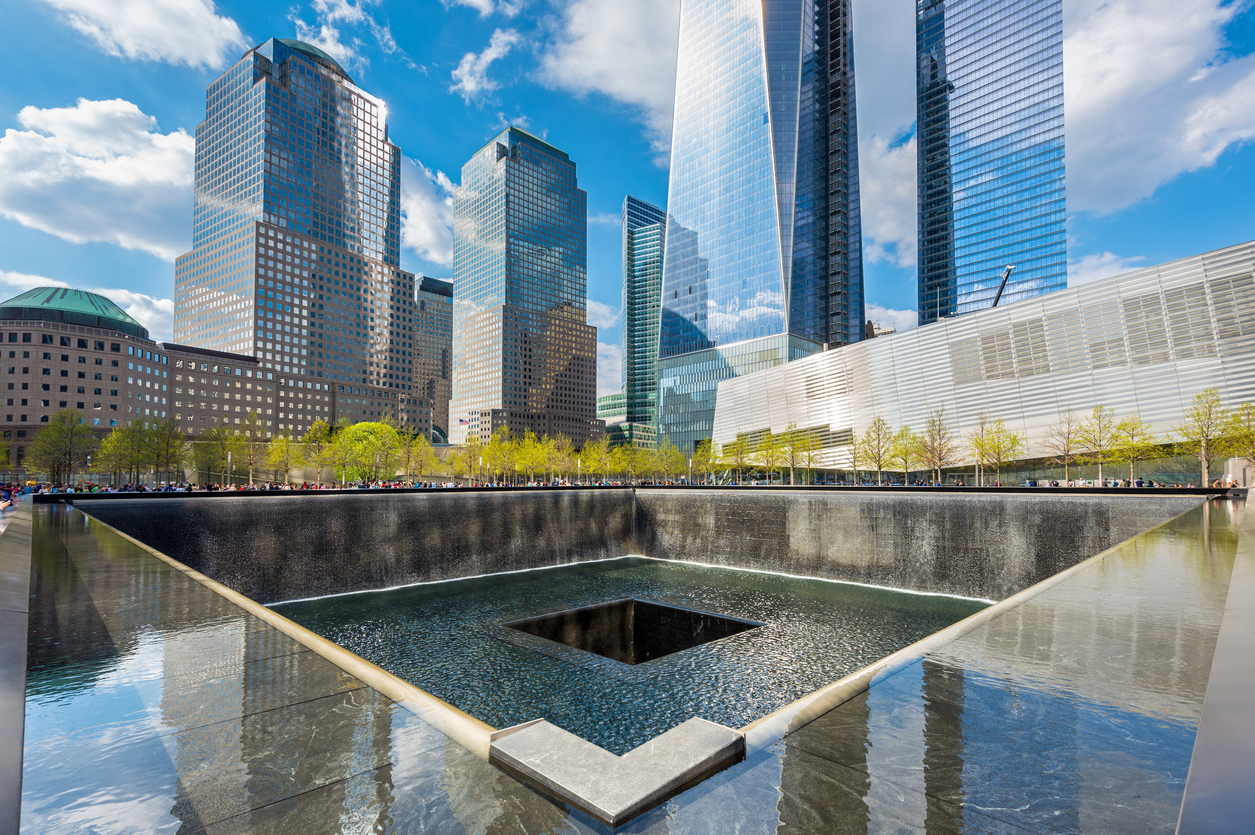 A moment of silence in New York, 09/11/2021