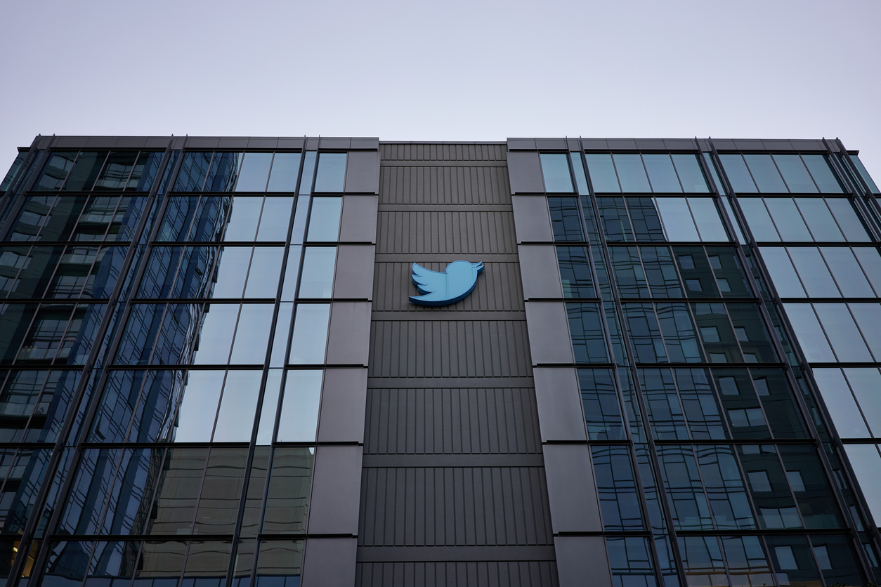 A picture of the Twitter headquarters in San Francisco.