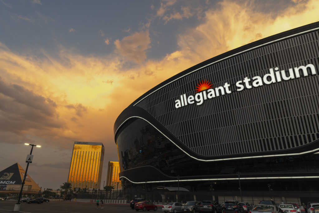 Super Bowl LVIII will take place in Allegiant Stadium. Here’s how it got its name.