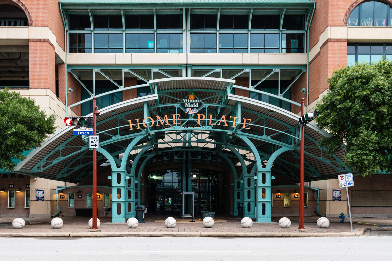 Minute Maid Stadium in Houston is shown here.