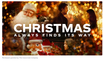 Coke leans into Christmas magic