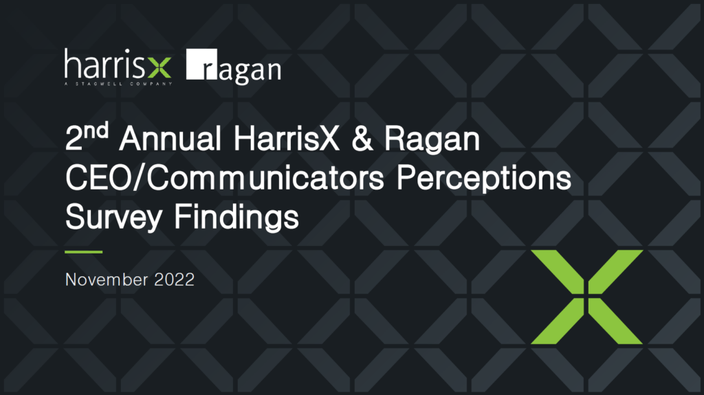 Results of Ragan and HarrisX poll
