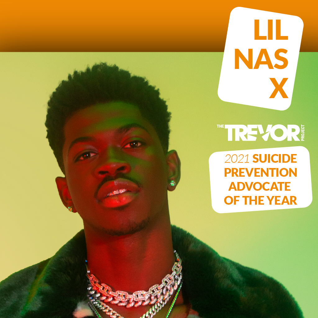 Lil Nas X helped raise awareness of suicide prevention