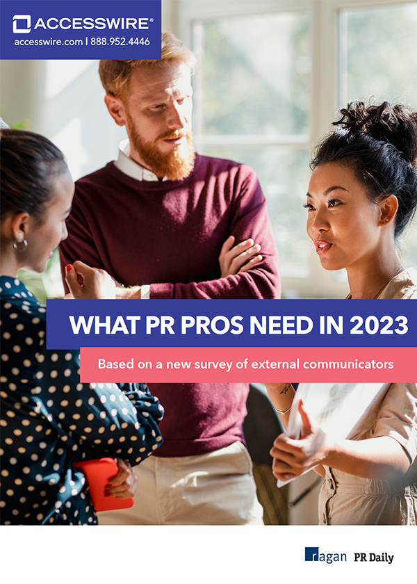 What PR pros need in 2023