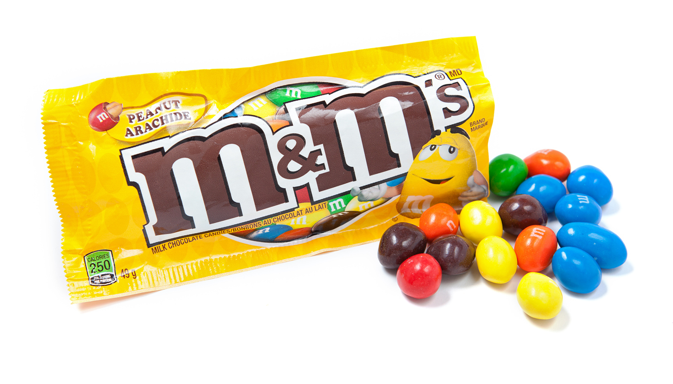 m&m ad