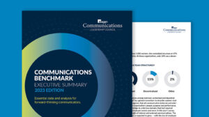 Communications Benchmark Report: What’s stopping us from more effective comms