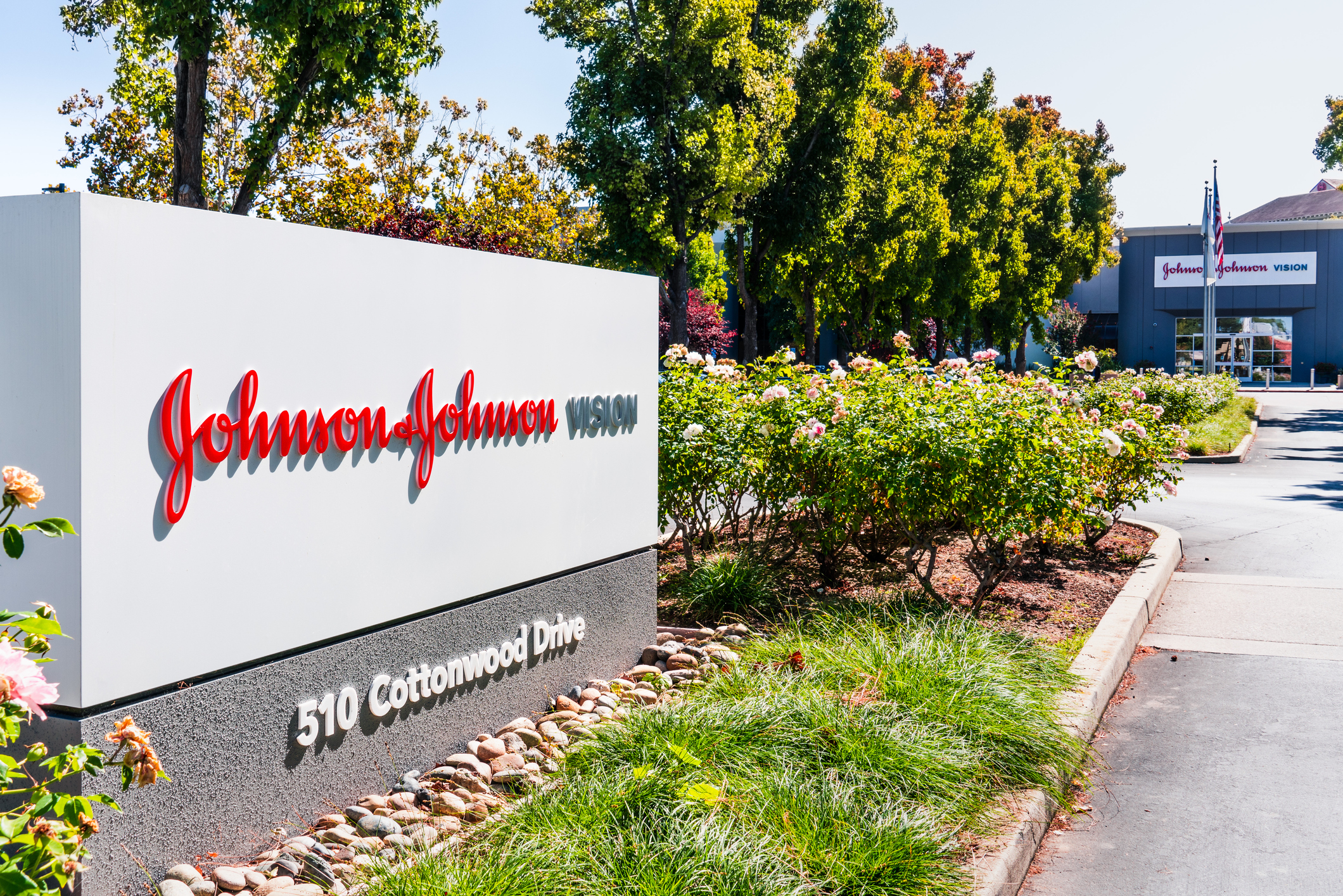 Oct 9, 2019 Milpitas / CA / USA - Johnson & Johnson Vision offices in Silicon Valley; Johnson & Johnson Vision Care, Inc. is part of the American multinational corporation Johnson&Johnson. J&J's undergoing a logo revamp.