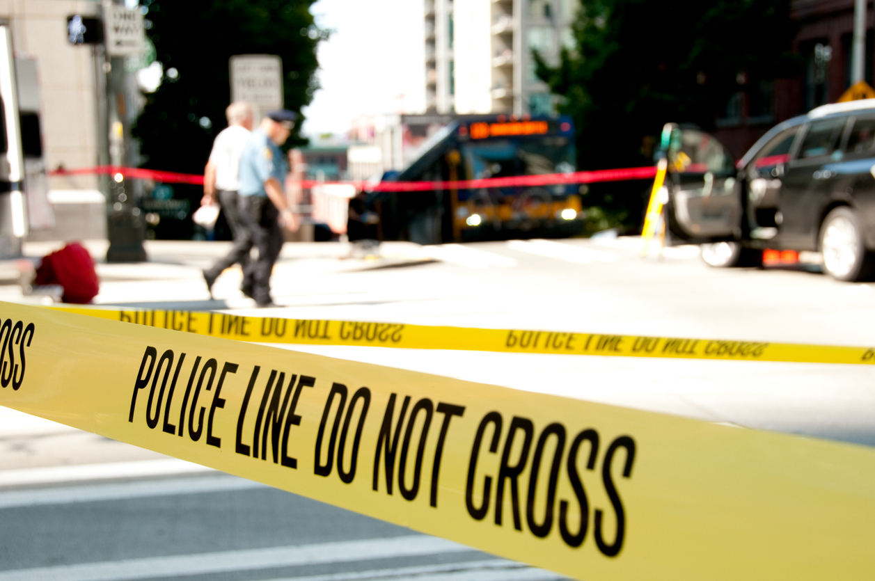 A stock photo of a crime scene.