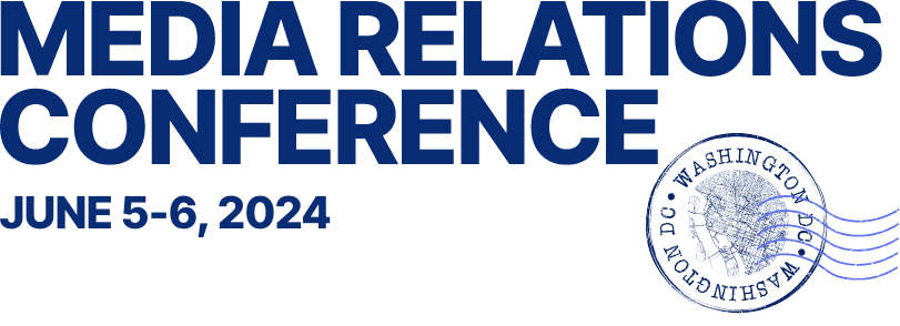 PR Daily's Media Relations Conference Logo, Washington D.C. June, 2024