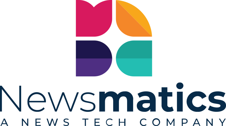 Newsmatic a news tech company logo