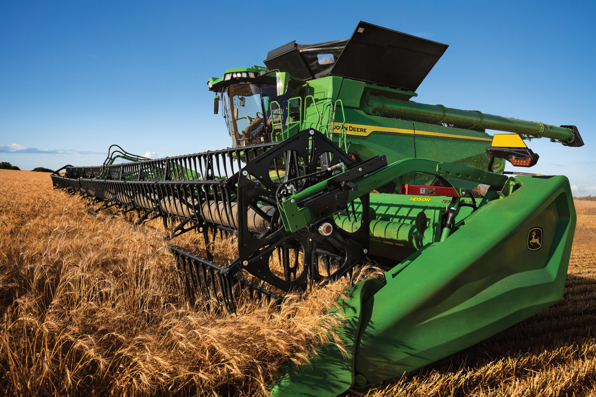 A combine. Photo provided by John Deere.