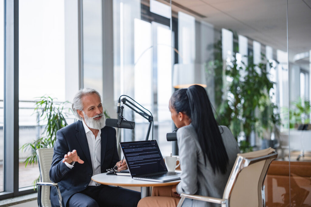 Yes, busy executive, you should make time for that podcast