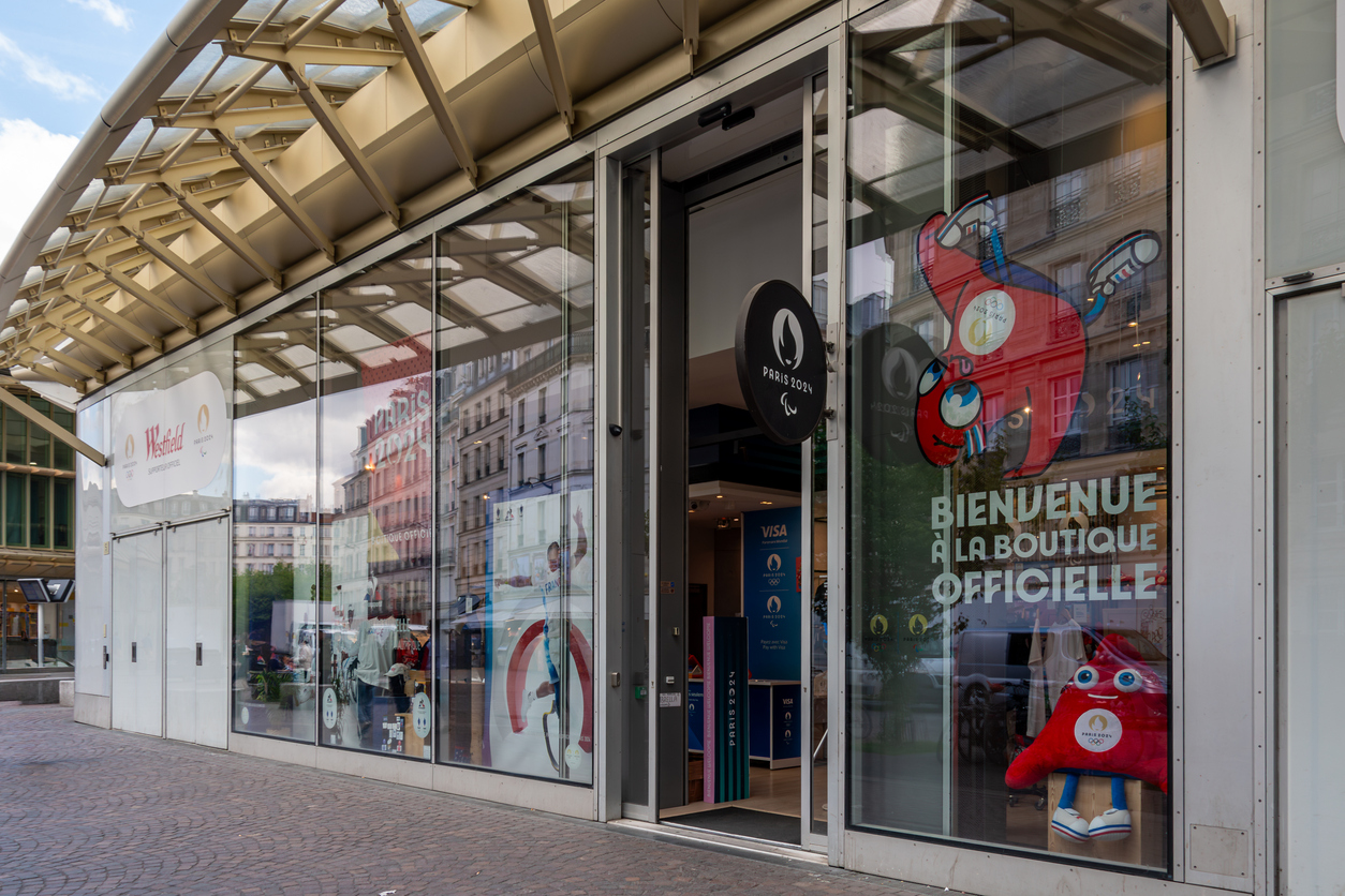 Official store of the Paris 2024 Summer Olympic Game, Paris, France. (The Scoop: The Paris Olympics mascot was once hated. Now, it’s beloved.)