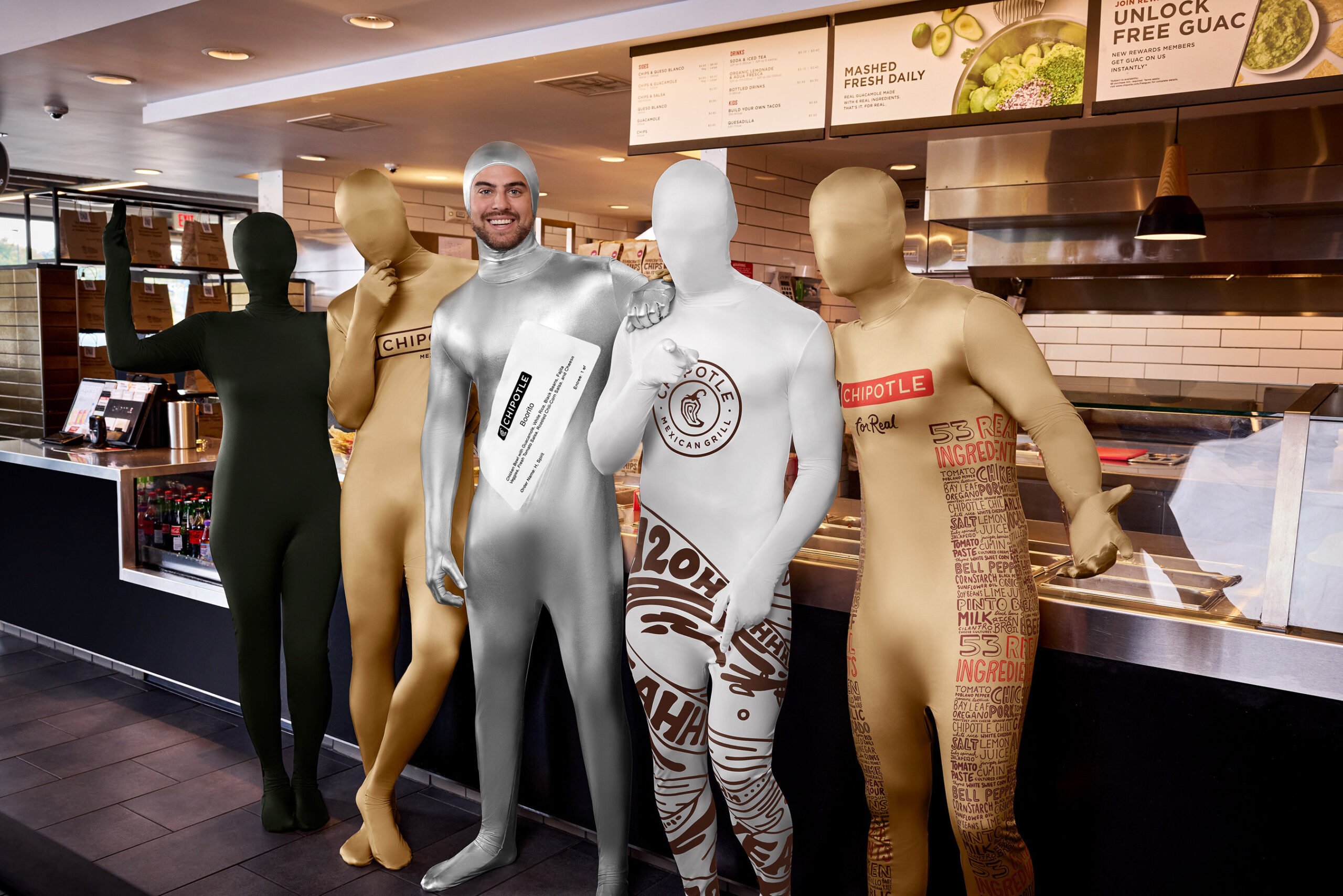 3 examples of how brands got creative and went viral. Pictured: Chipotle costumes for Halloween 2024